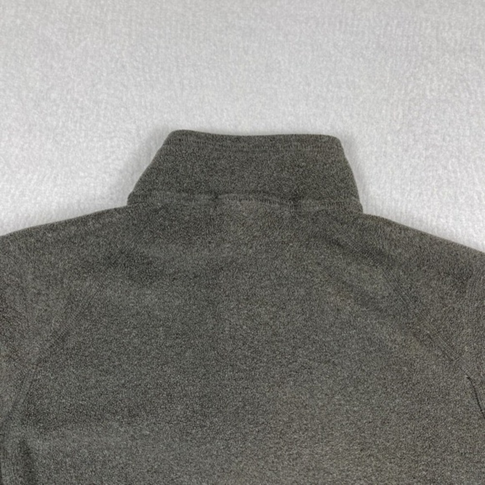 The North Face Sweater Womens Large Gray Fleece 1/4 Zip Pullover Outdoors Hike - Picture 5 of 16